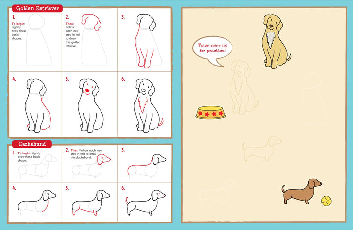 Peter Pauper Learn To Draw...Pets!