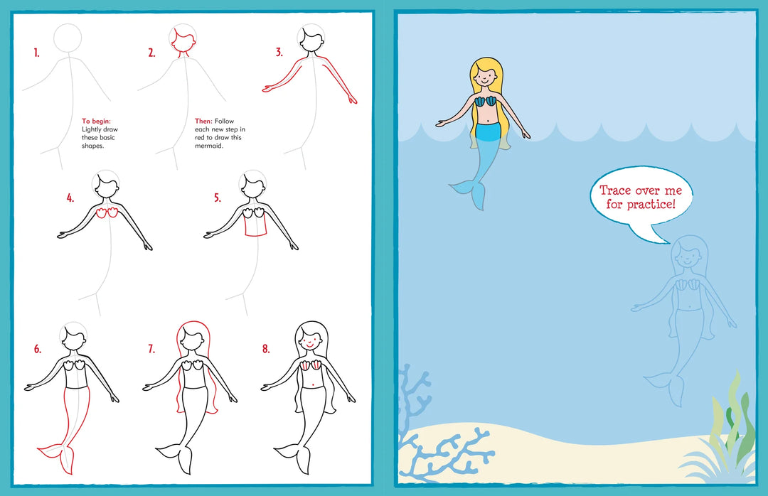 Peter Pauper Learn To Draw...Unicorns, Mermaids, &amp; More!