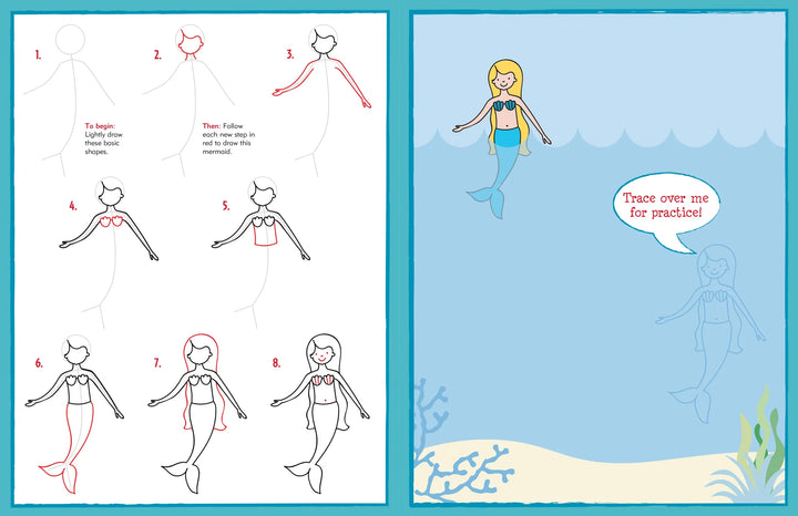 Peter Pauper Learn To Draw...Unicorns, Mermaids, &amp; More!