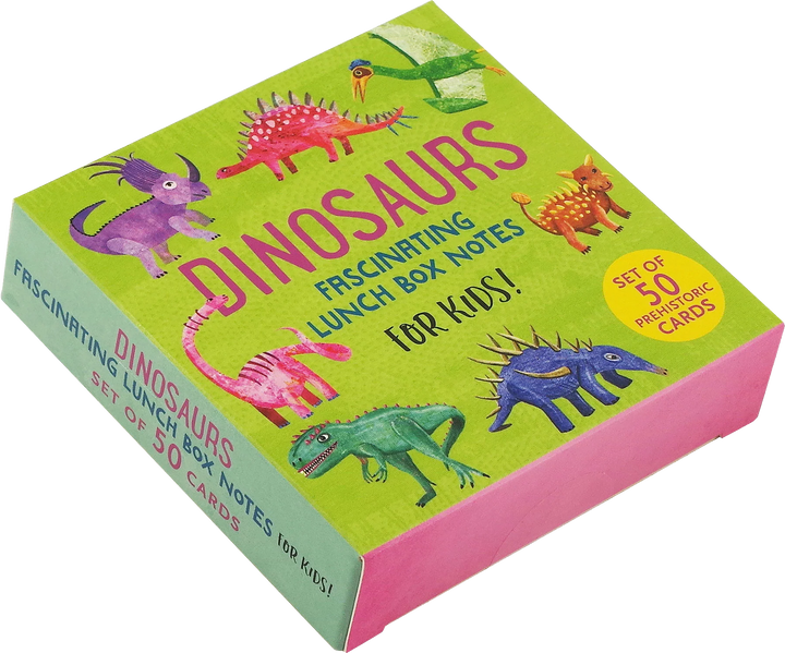 Peter Pauper Lunch Box Notes for Kids (Dinosaur 50 Cards)