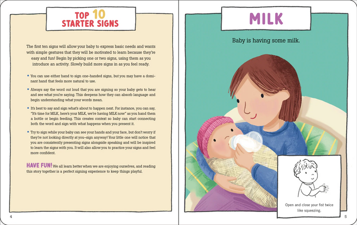 Peter Pauper My First Baby Signs: Over 40 Fundamental Signs for You and Baby