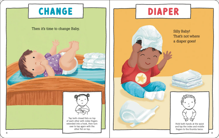 Peter Pauper My First Baby Signs: Over 40 Fundamental Signs for You and Baby