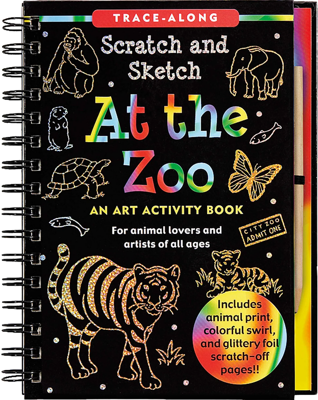 Peter Pauper Scratch and Sketch (At The Zoo)