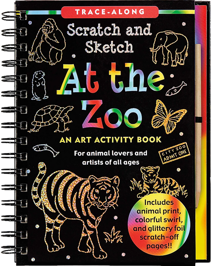 Peter Pauper Scratch and Sketch (At The Zoo)
