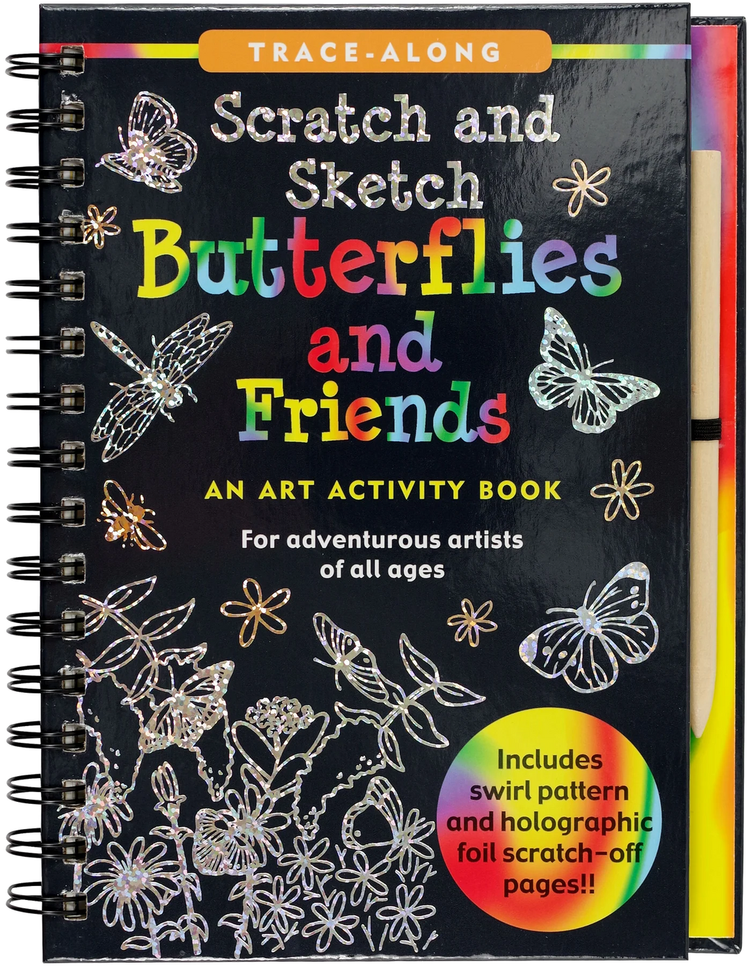 Peter Pauper Scratch and Sketch (Butterflies &amp; Friends)