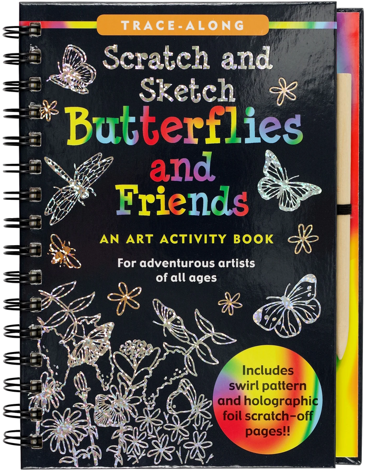 Peter Pauper Scratch and Sketch (Butterflies &amp; Friends)
