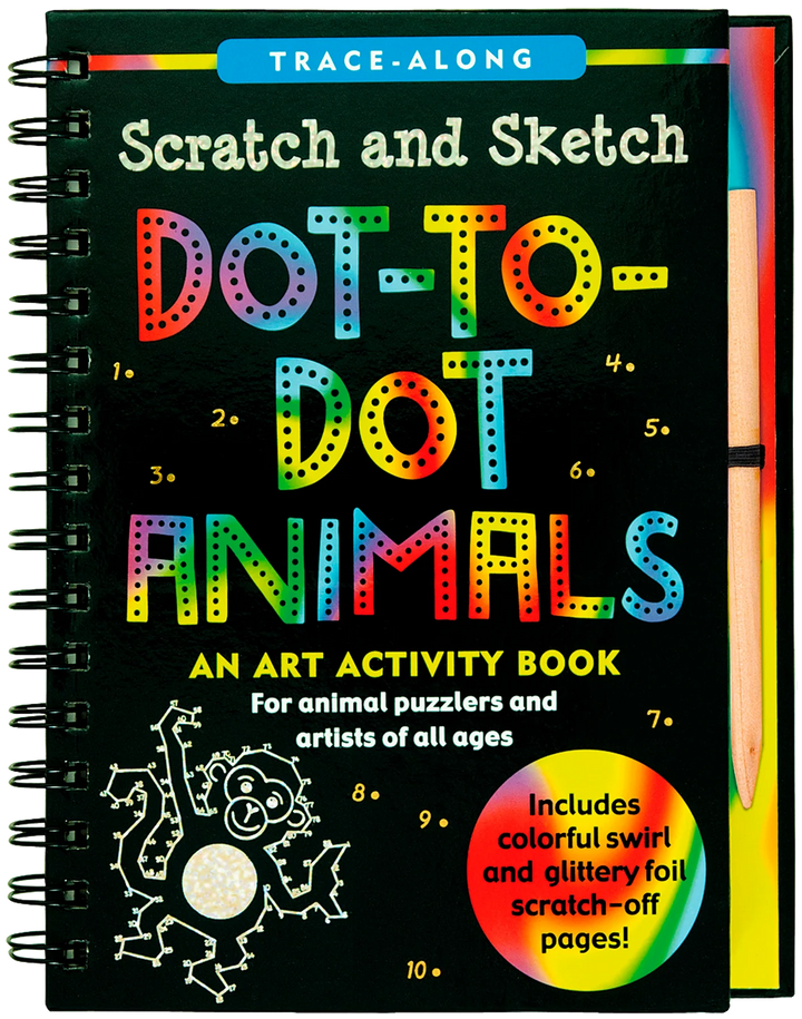 Peter Pauper Scratch and Sketch (Dot-To-Dot Animals)