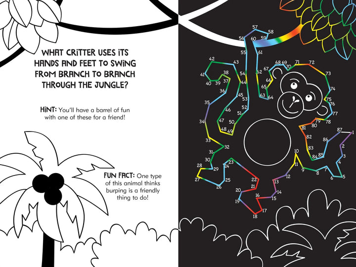 Peter Pauper Scratch and Sketch (Dot-To-Dot Animals)