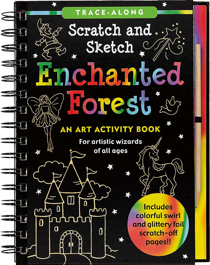 Peter Pauper Scratch and Sketch (Enchanted Forest)