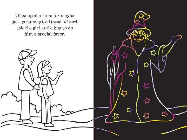 Peter Pauper Scratch and Sketch (Enchanted Forest)