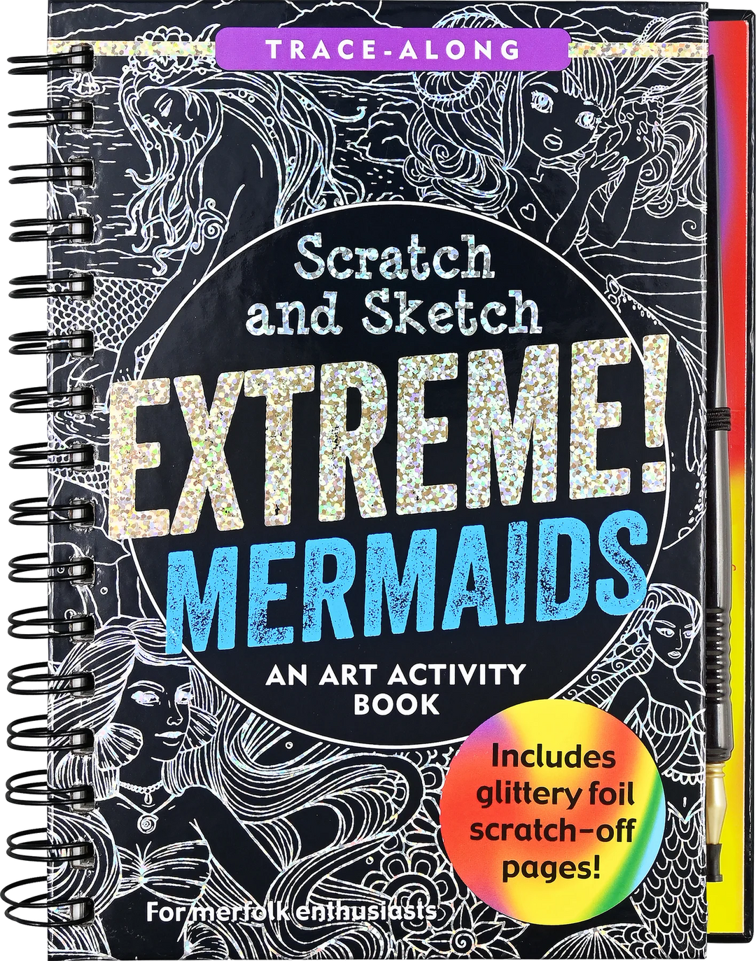 Peter Pauper Scratch and Sketch (Extreme! Mermaids)