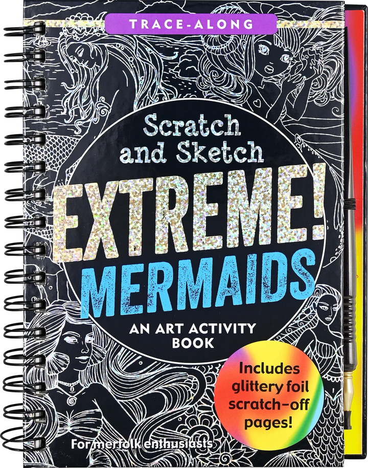 Peter Pauper Scratch and Sketch (Extreme! Mermaids)
