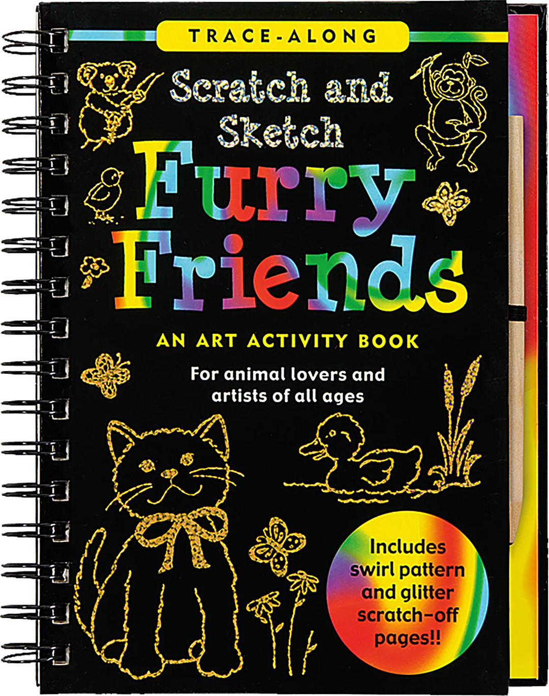 Peter Pauper Scratch and Sketch (Furry Friends)
