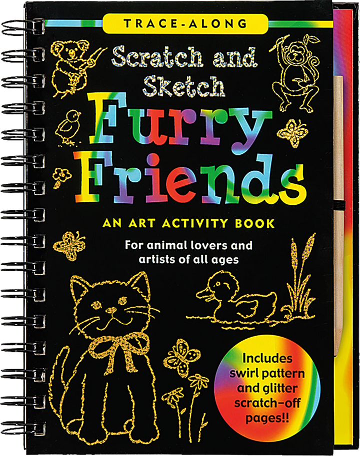 Peter Pauper Scratch and Sketch (Furry Friends)