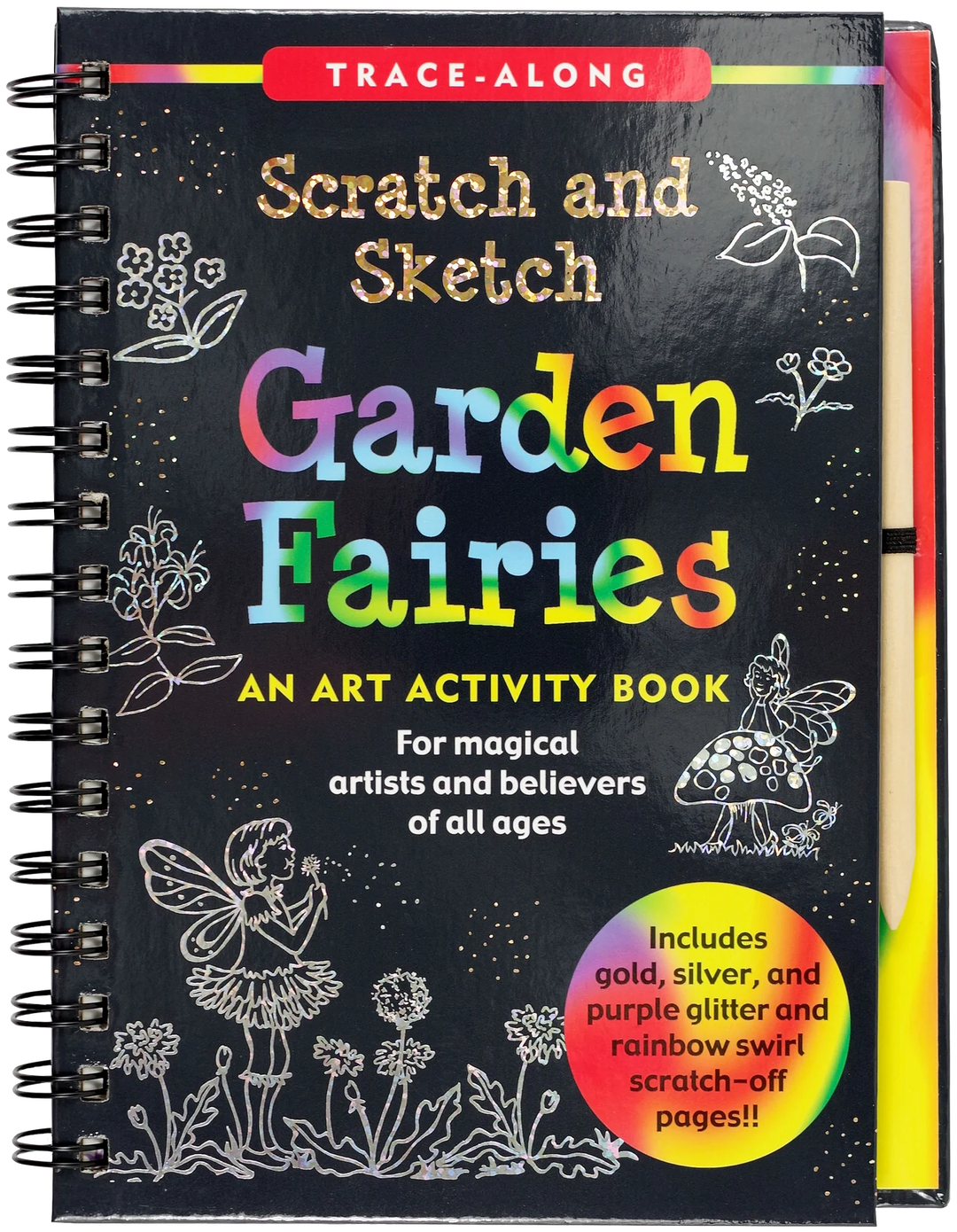 Peter Pauper Scratch and Sketch (Garden Fairies)