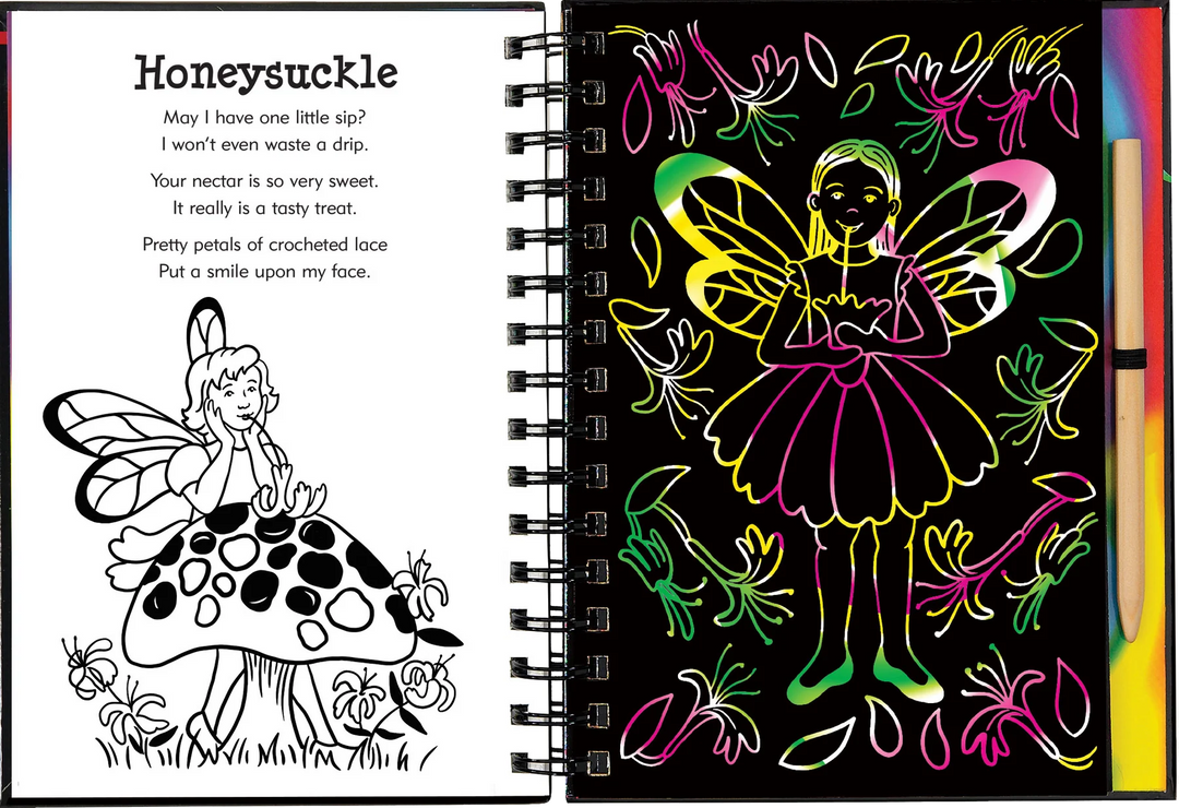 Peter Pauper Scratch and Sketch (Garden Fairies)
