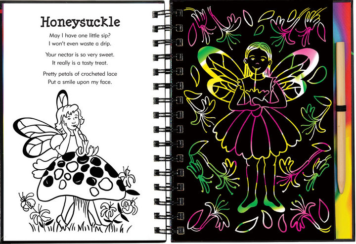 Peter Pauper Scratch and Sketch (Garden Fairies)