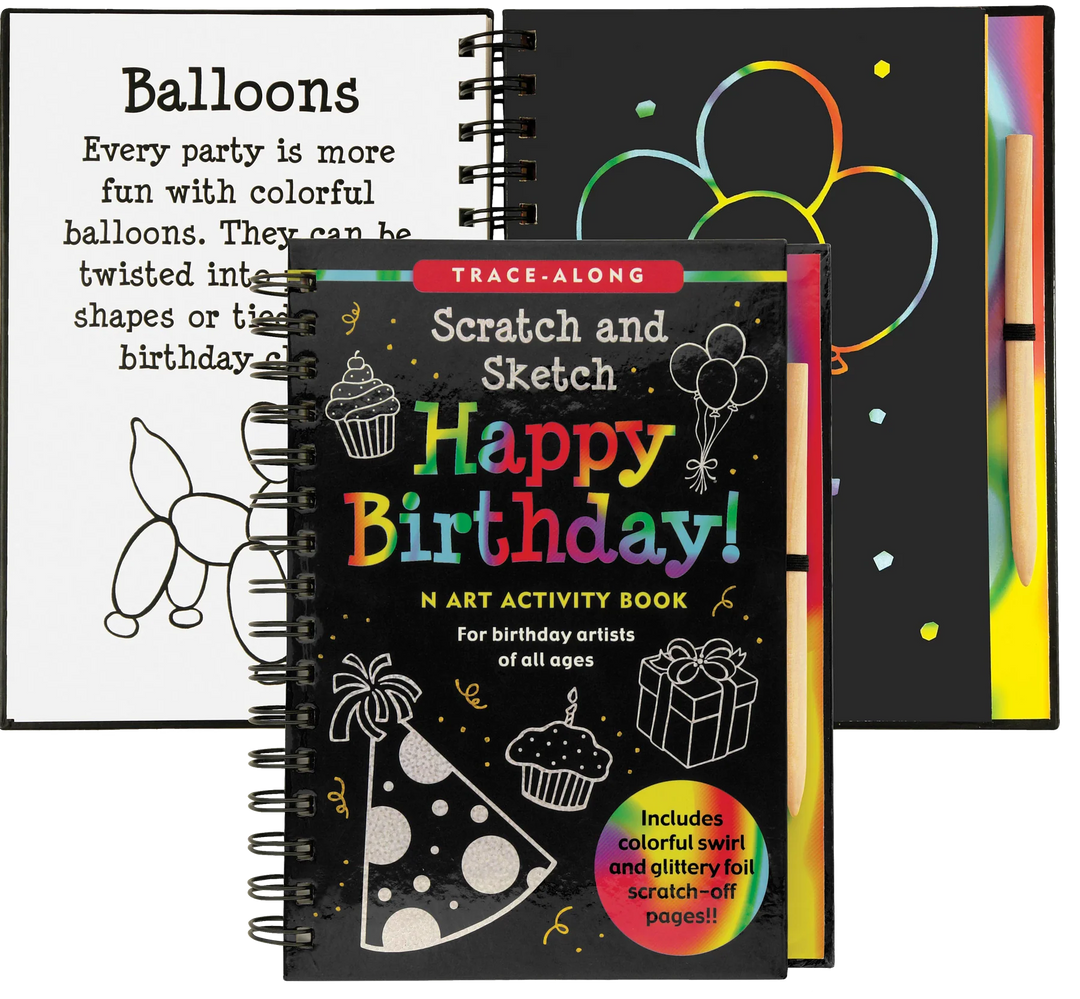 Peter Pauper Scratch and Sketch (Happy Birthday!)