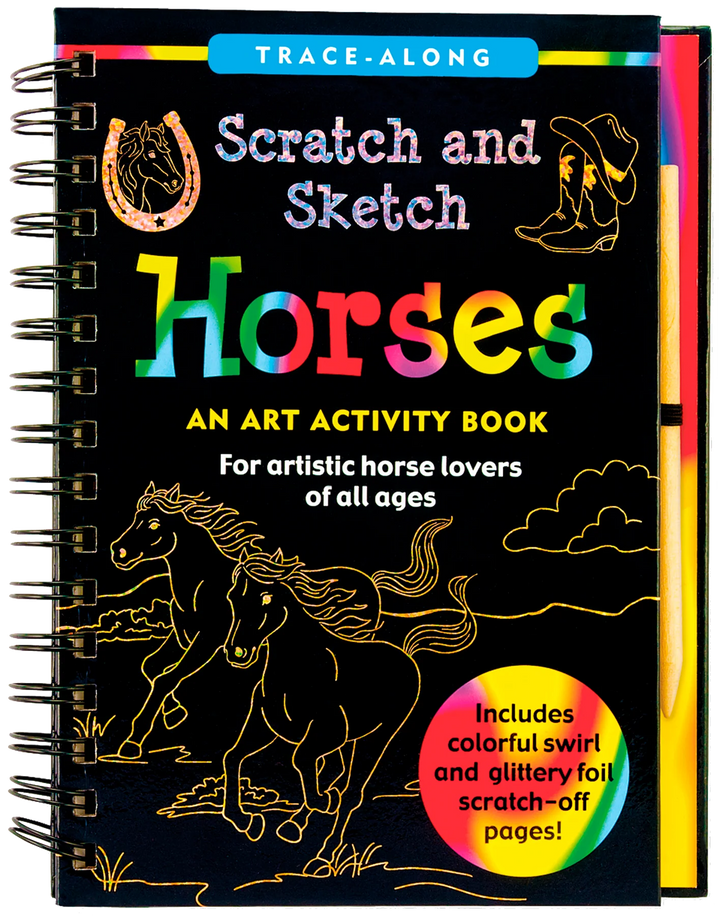 Peter Pauper Scratch and Sketch (Horses)