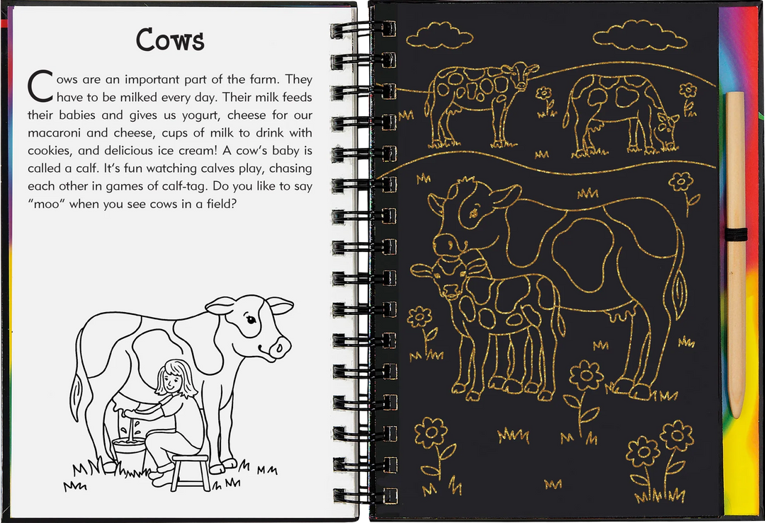 Peter Pauper Scratch and Sketch (On The Farm)