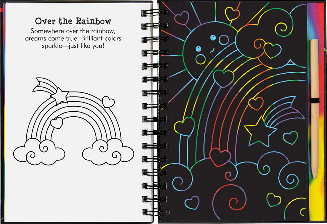 Peter Pauper Scratch and Sketch (Rainbow Magic)