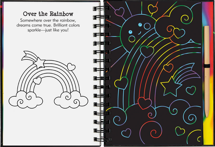 Peter Pauper Scratch and Sketch (Rainbow Magic)