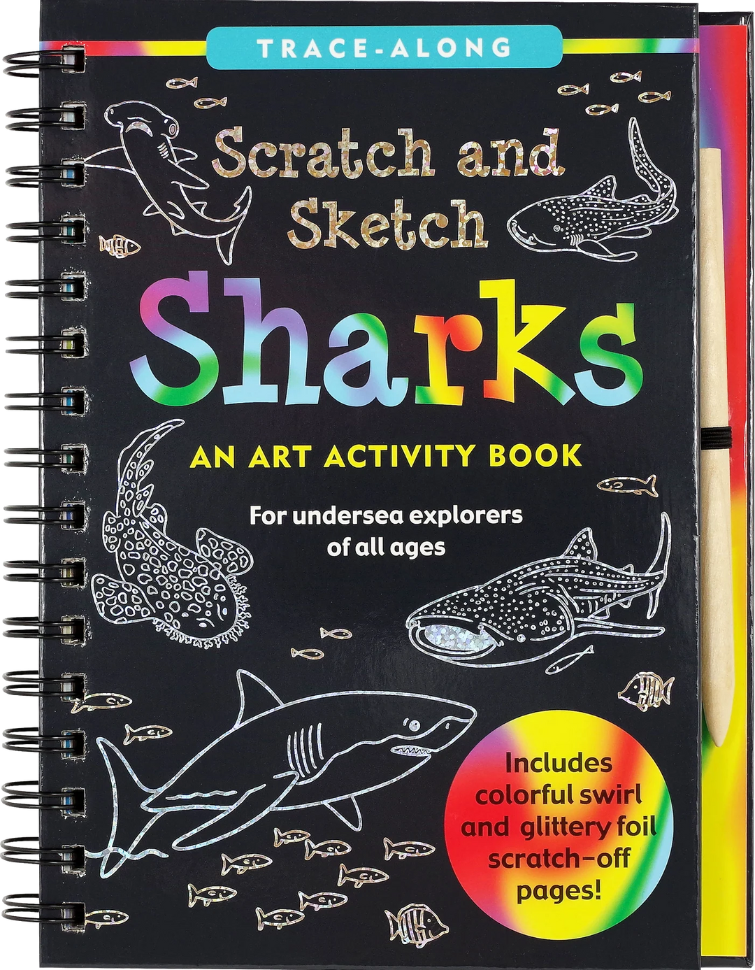 Peter Pauper Scratch and Sketch (Sharks)