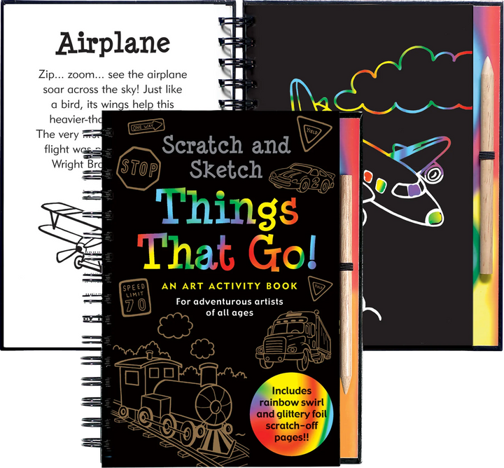 Peter Pauper Scratch and Sketch (Things That Go)