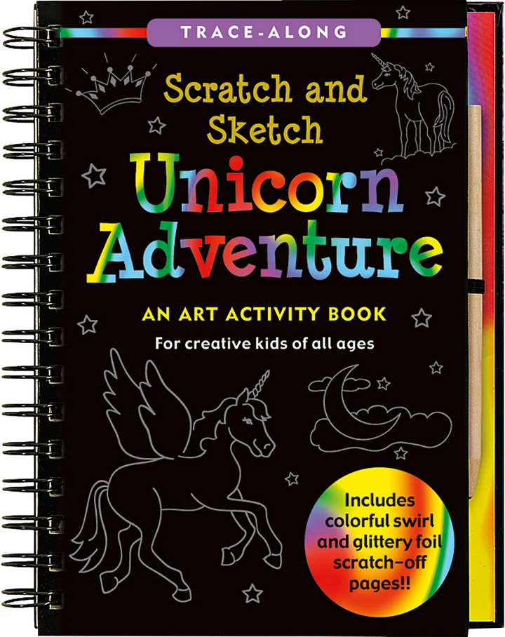Peter Pauper Scratch and Sketch (Unicorn Adventure)