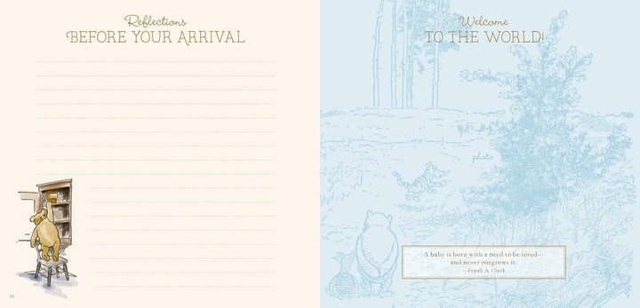 Peter Pauper Winnie-The-Pooh Baby Book: The First Five Years