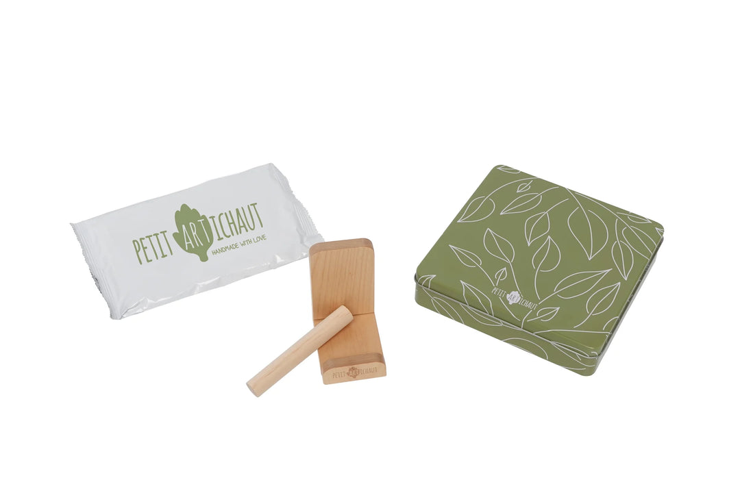Petit Artichaut Baby Box Square (Olive Tree)