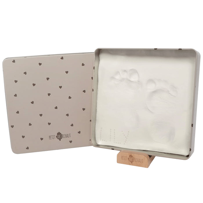 Petit Artichaut Baby Box Square (Pretty Hearts)