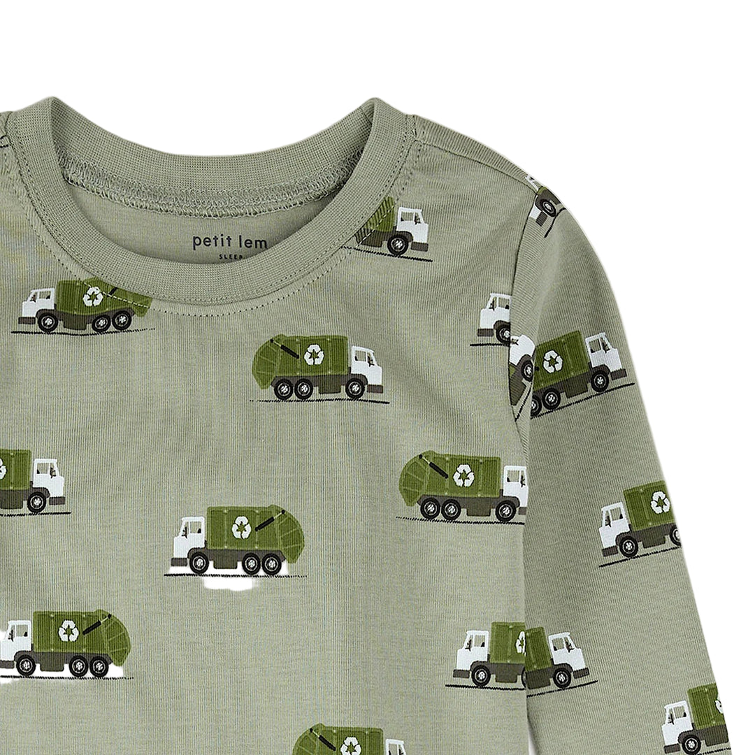 Petit Lem 15Q05 PJ Set (Recycling Truck)