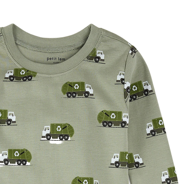 Petit Lem 15Q05 PJ Set (Recycling Truck)