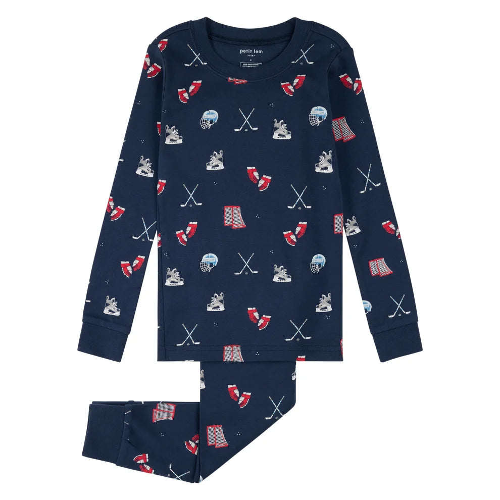 Petit Lem 16Q63 PJ Set (Hockey)