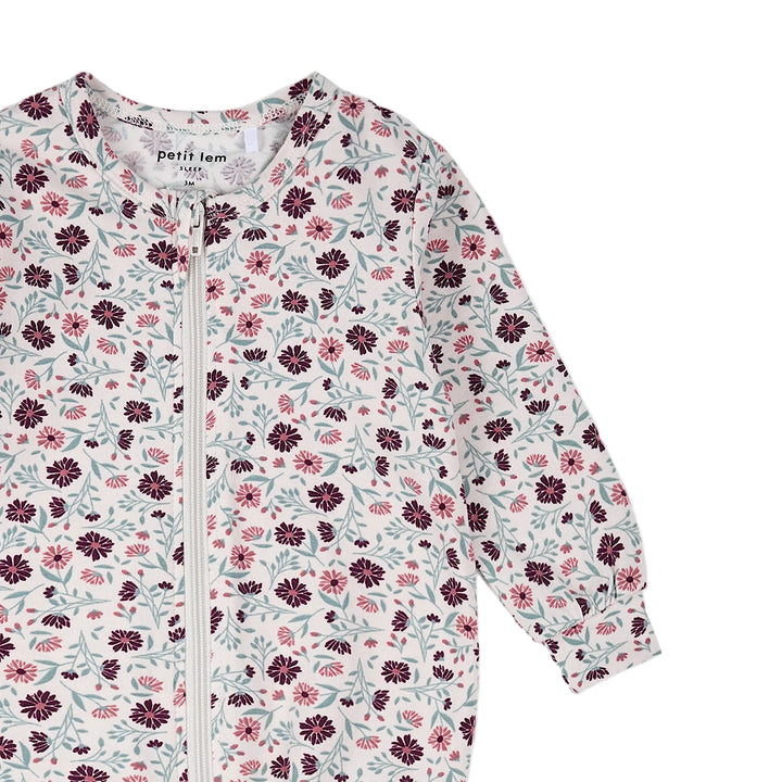 Petit Lem 24P01 Sleeper (Poppy Floral)