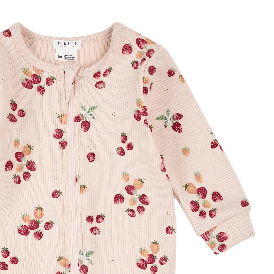 Petit Lem 30P02 Sleeper (Pink Strawberries)