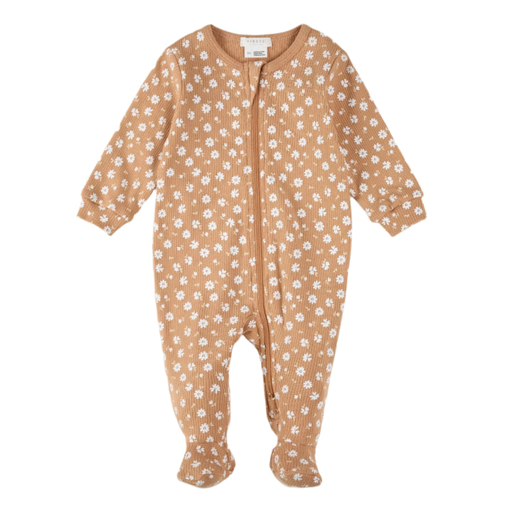 Petit Lem 38P02 Sleeper (Floral on Rosy Mango)