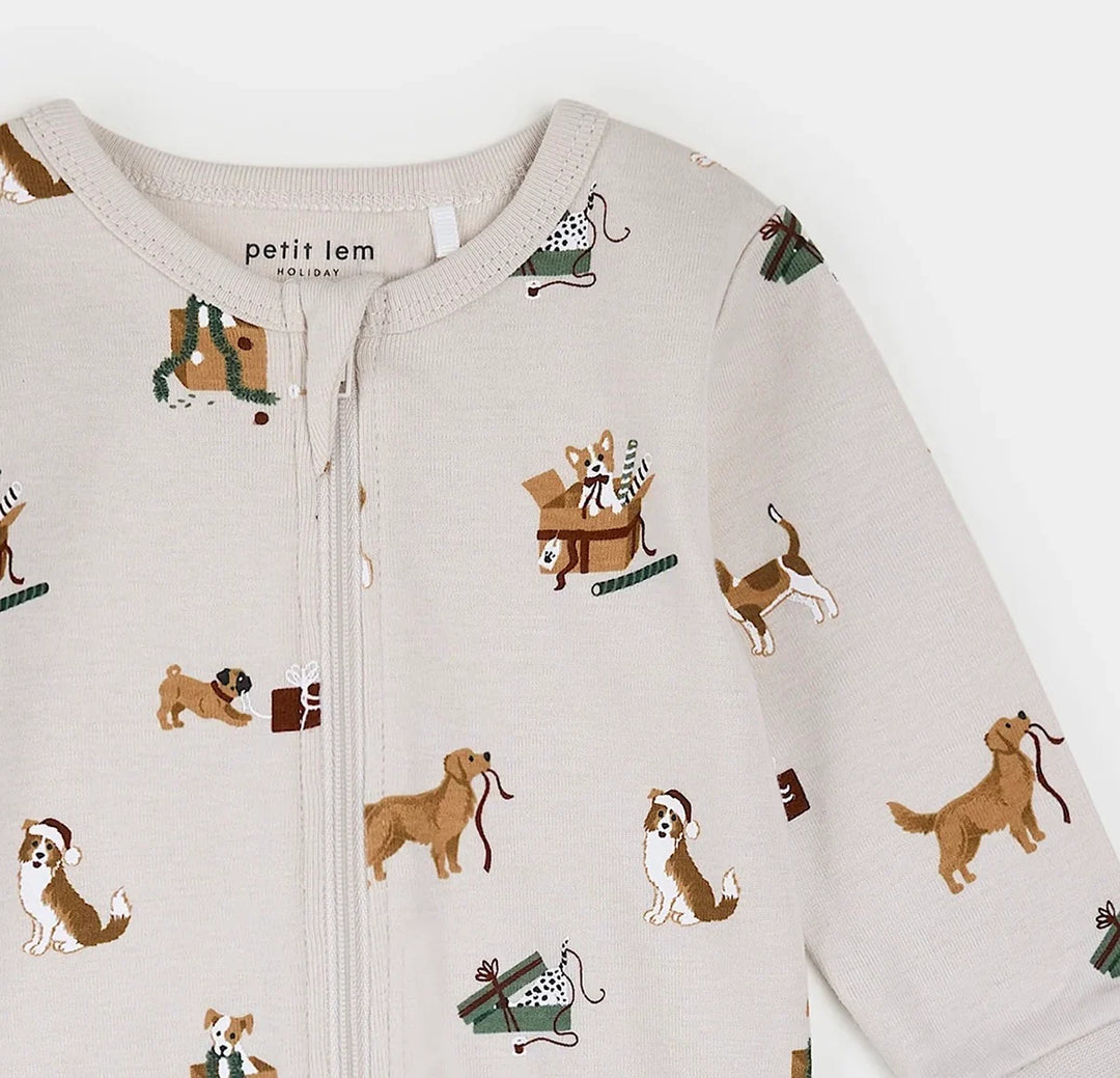 Petit Lem 50P39 Sleeper (Santa Paws)