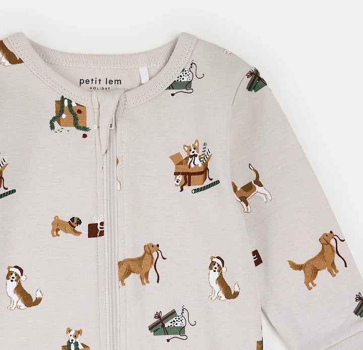 Petit Lem 50P39 Sleeper (Santa Paws)