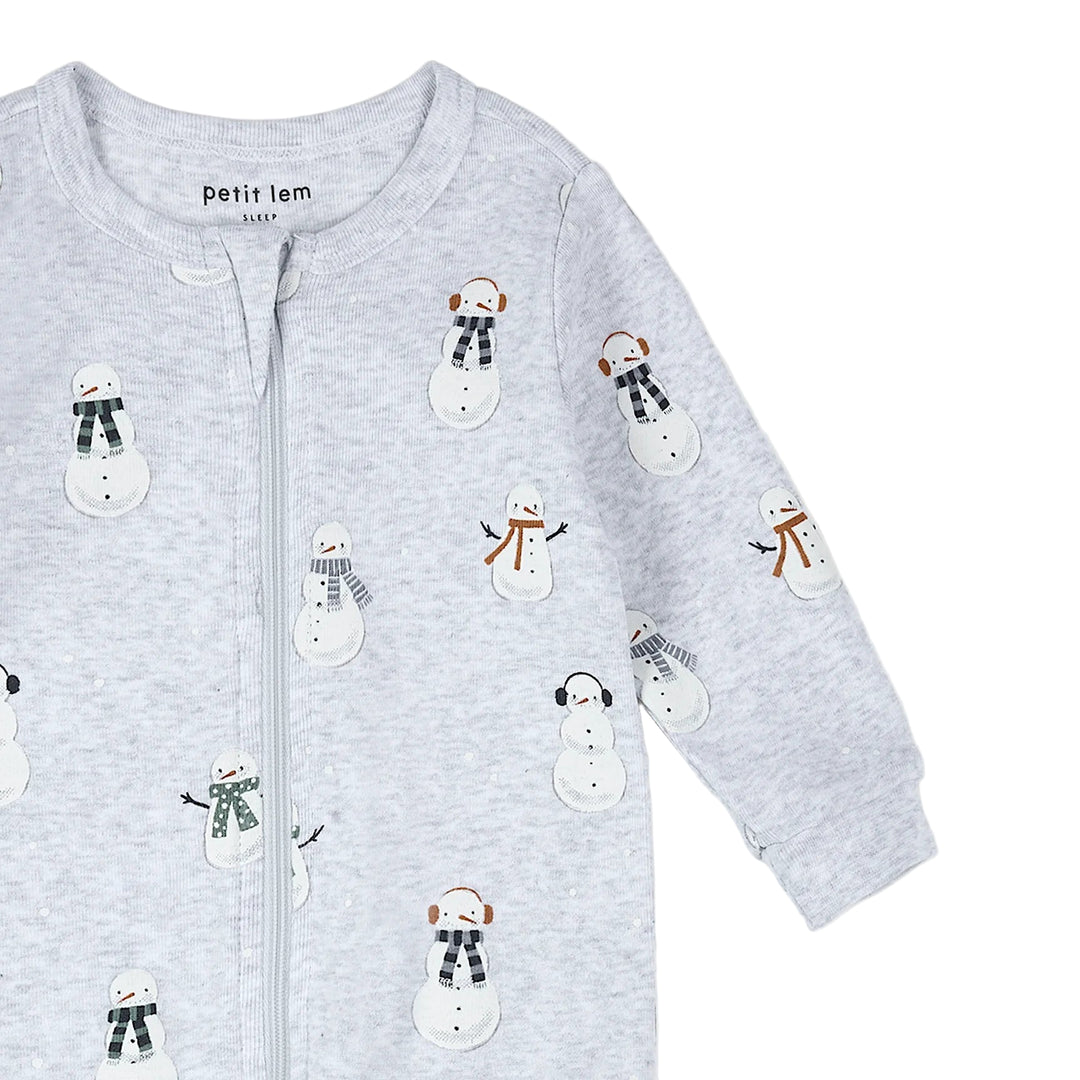 Petit Lem 52P01 Sleeper (Grey Snowman)