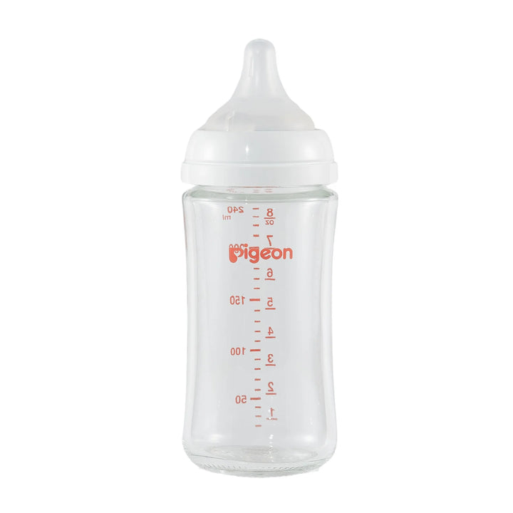 Pigeon Glass Bottle 3-pk (8oz with M Nipple)