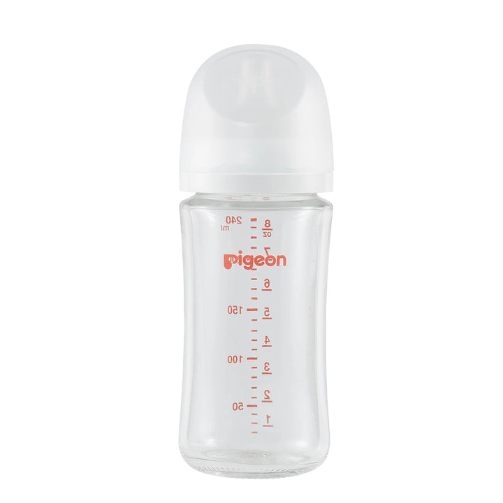 Pigeon Glass Bottle 3-pk (8oz with M Nipple)