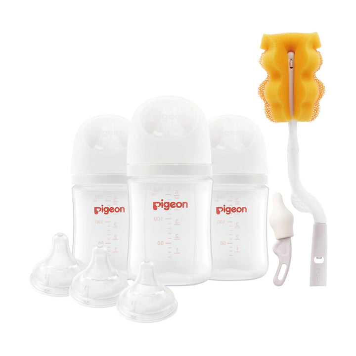 Pigeon Newborn Feeding Gift Set (5oz with S Nipple)
