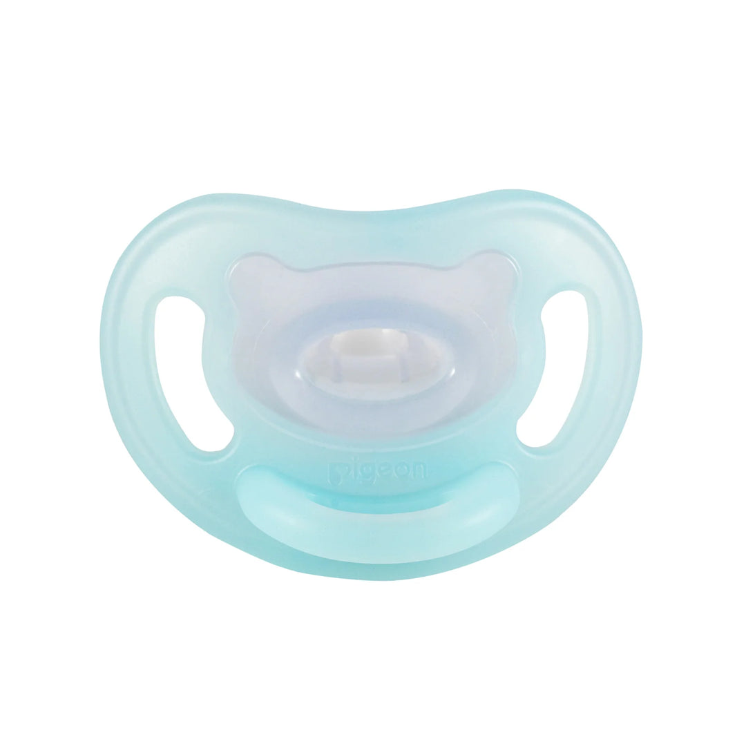 Pigeon Silicone Buddy Pacifier (Light Blue)
