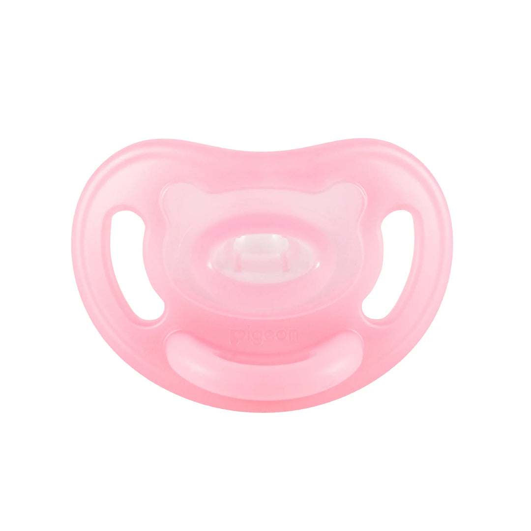 Pigeon Silicone Buddy Pacifier (Light Pink)