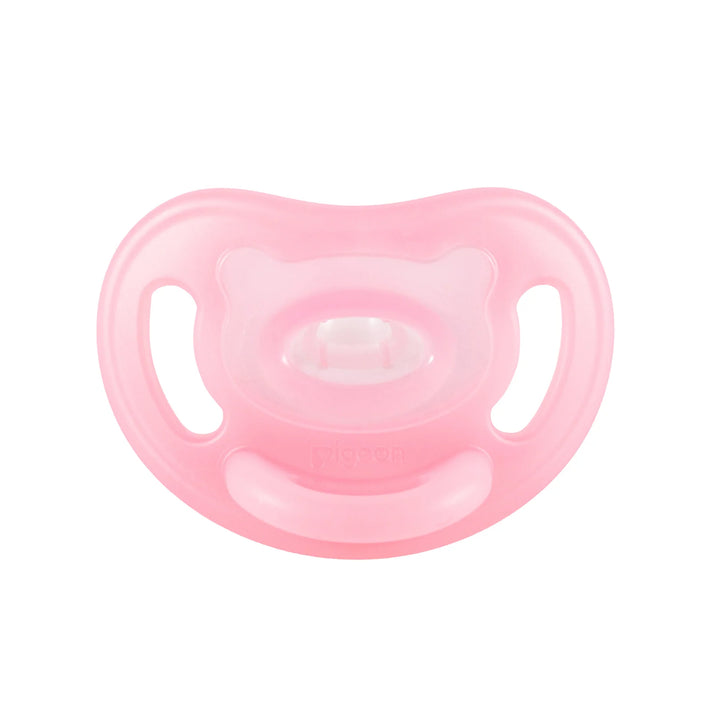 Pigeon Silicone Buddy Pacifier (Light Pink)