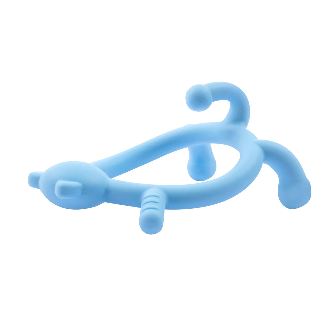 Pigeon Silicone Teether for Sipping (Blue Cat)