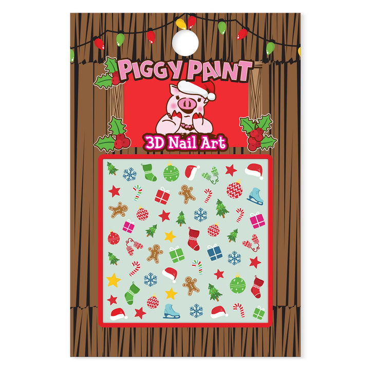 Piggy Paint 3D Nail Art (Christmas Cutie)