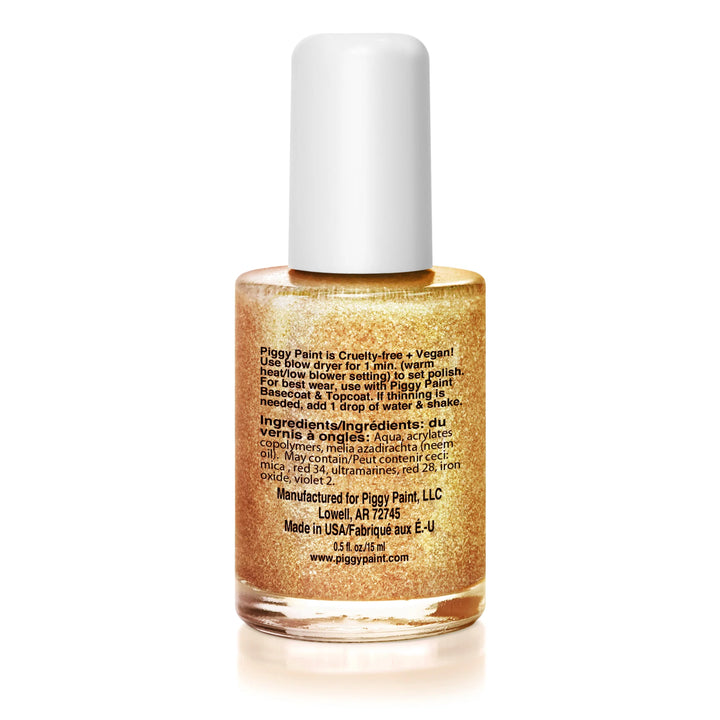 Piggy Paint Water-Based Nail Polish (Heart of Gold)